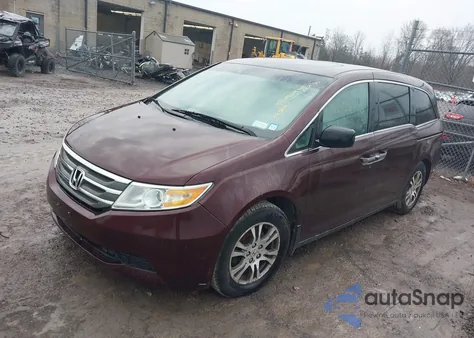 2012 Honda Odyssey Ex-L z USA, uszkodzony, nr VIN 5FNRL5H62CB040154